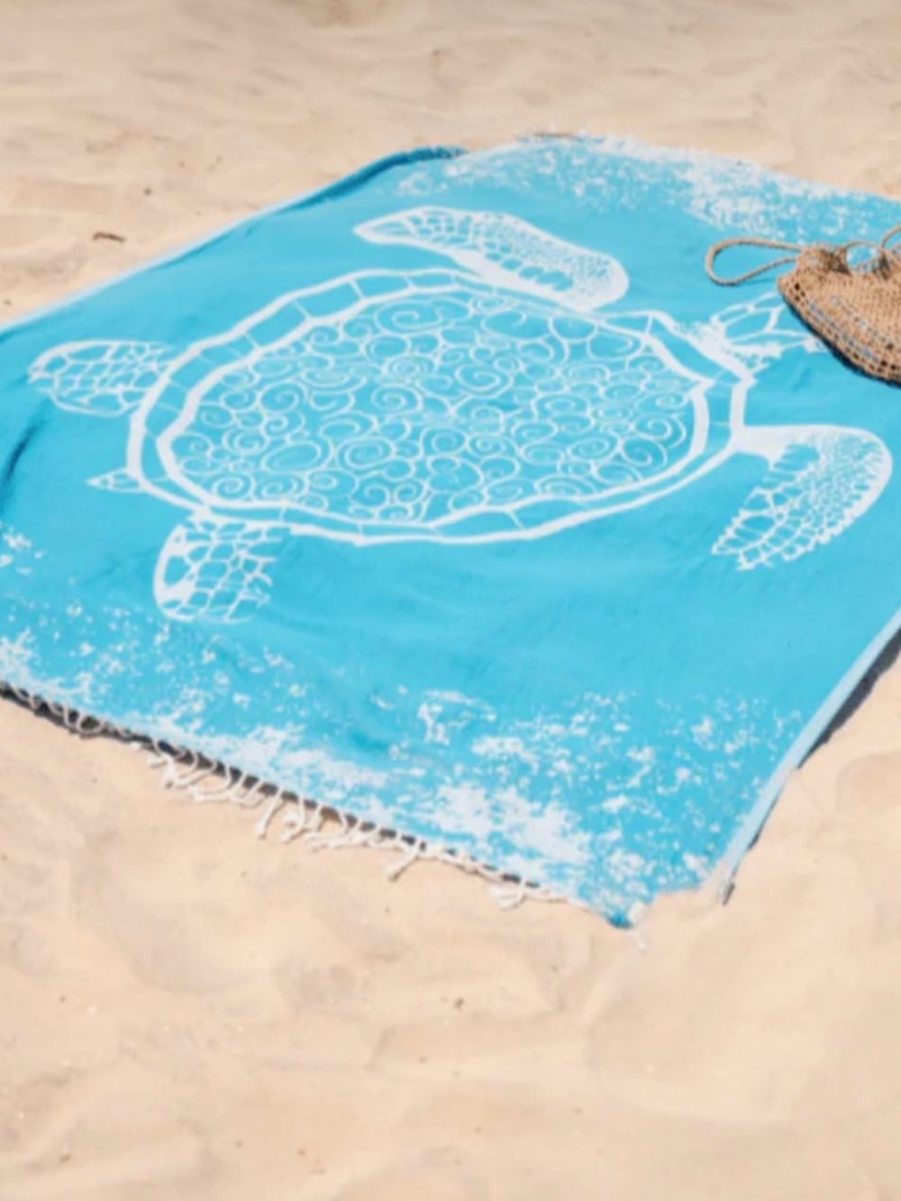 SANDCLOUD NWT Teal XL Beach Towel | Organic Turkish Cotton | Sand Resistant